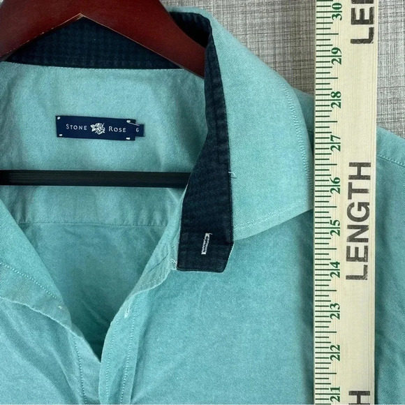 Stone Rose Mens Size 6 (XXL) long sleeve button down shirt 1725 - Picture 5 of 7